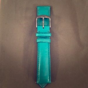 Michele Aqua/Turquoise 18mm Watch Band